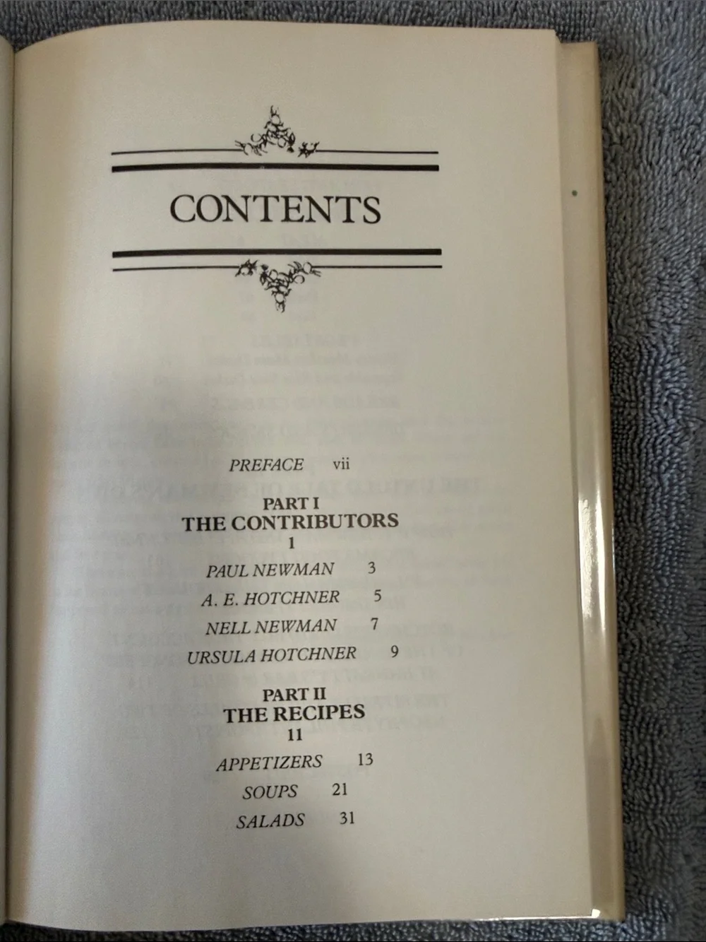 Newman's Own Cookbook - Two Vintage Hardcover Copies